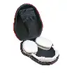 Black EVA Headphone and Earphone Storage Bag